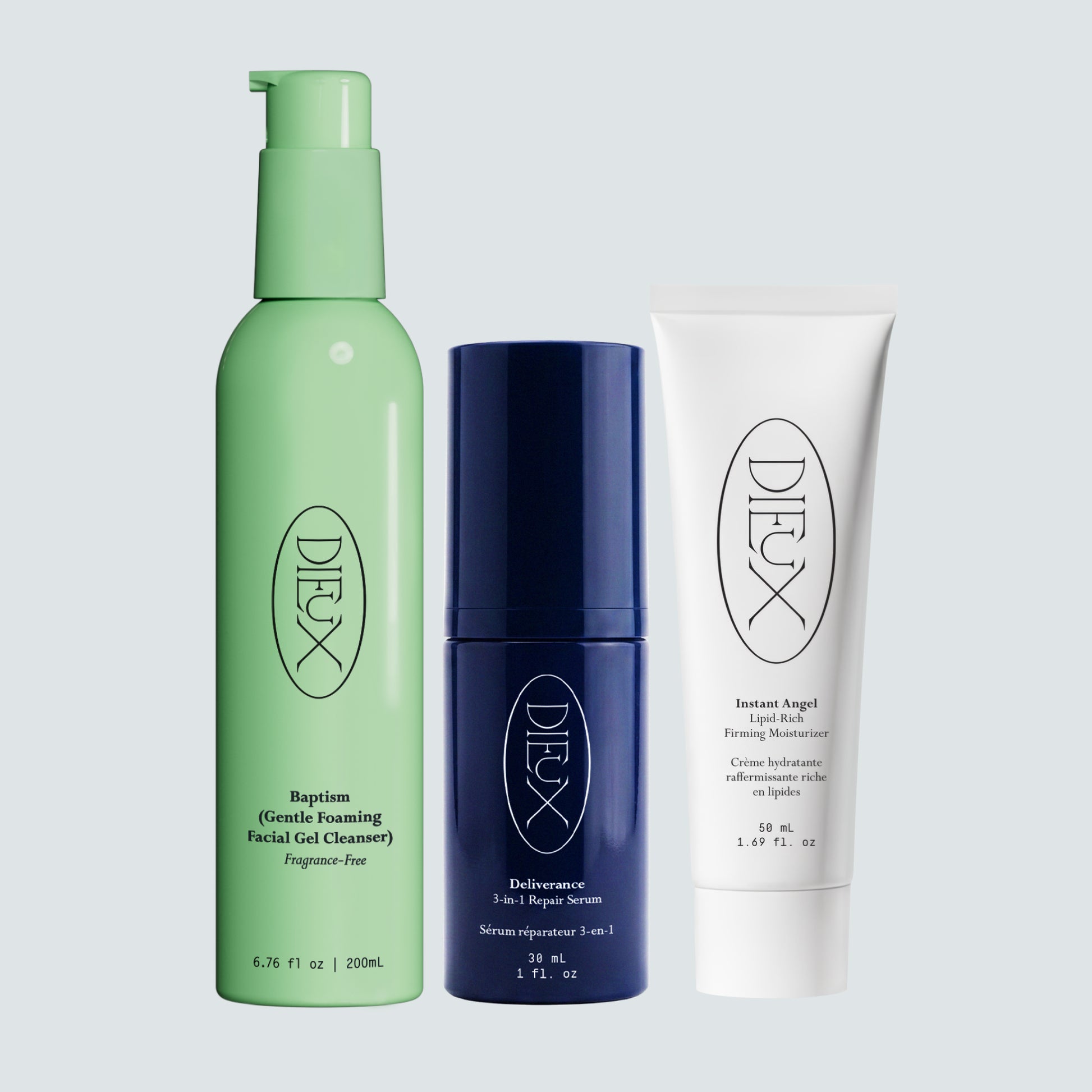 Dieux The Glow Ritual skincare bundle