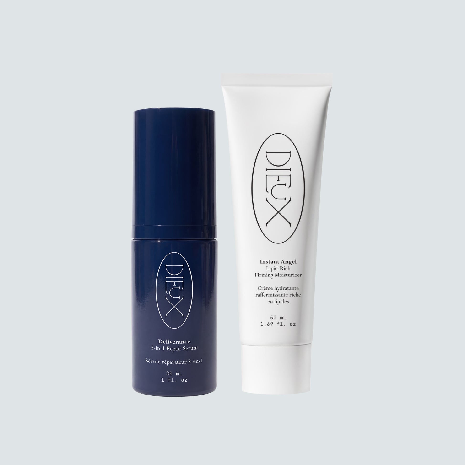 Dieux The Repair & Firm Duo skincare bundle