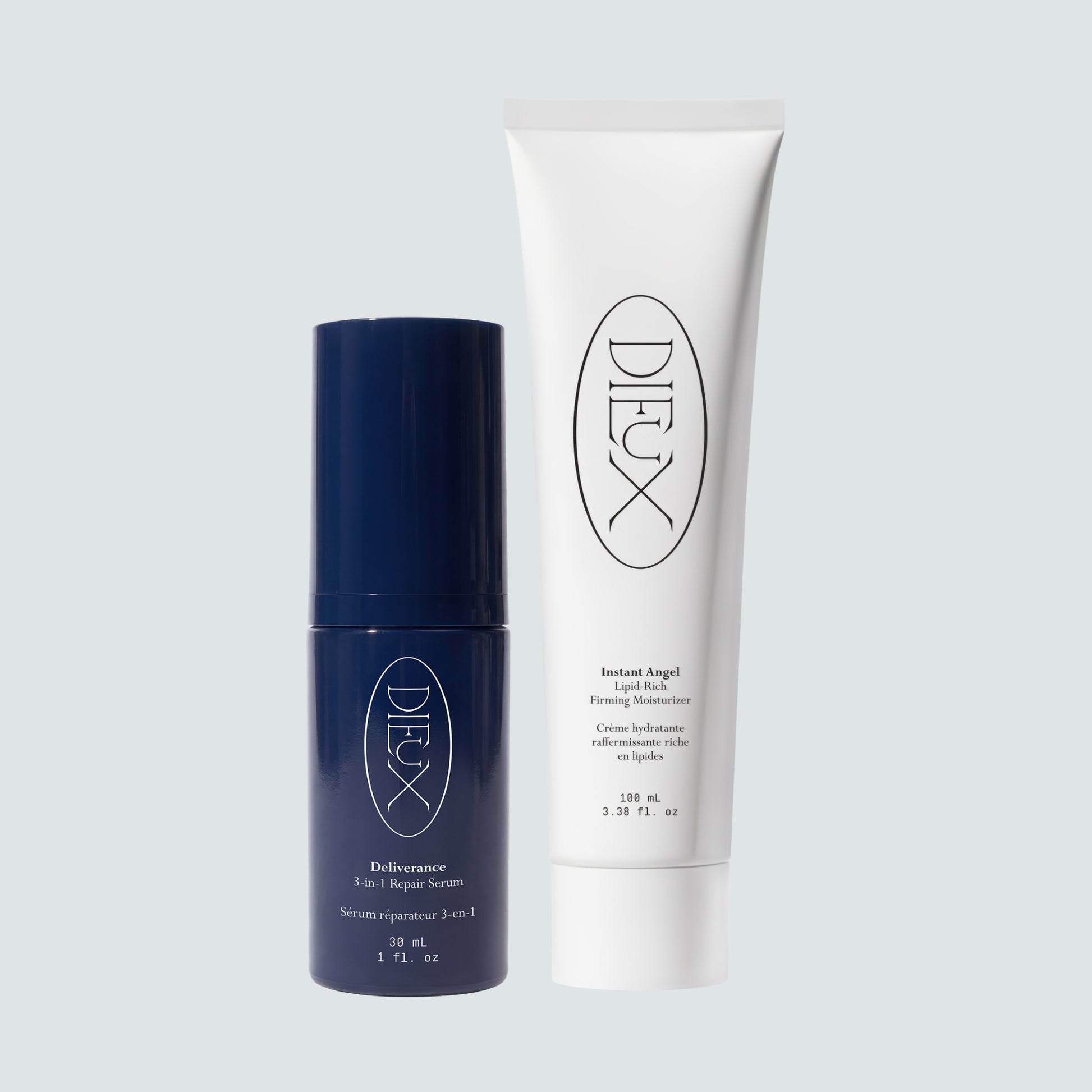 Dieux The Repair & Firm Duo skincare bundle