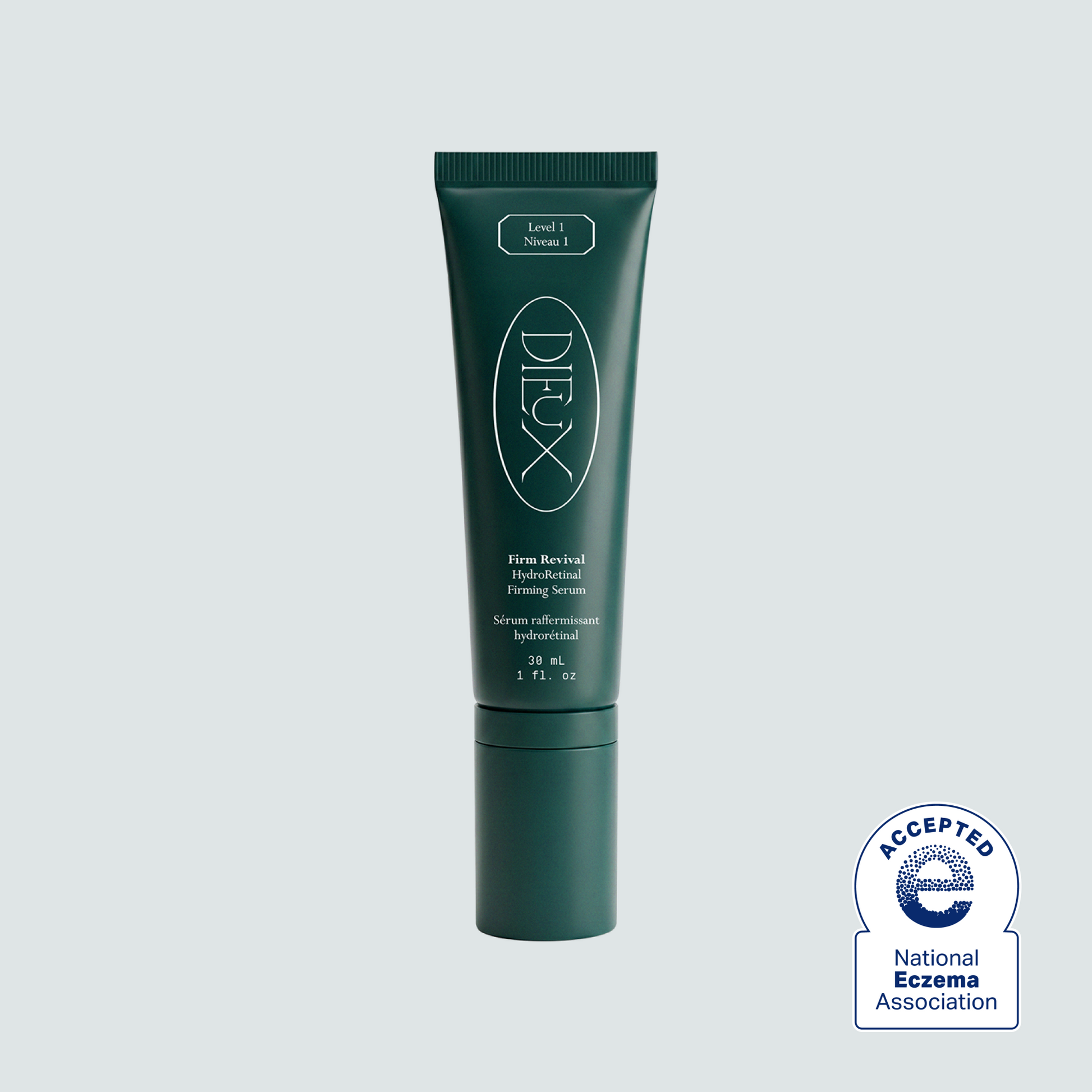 Firm Revival HydroRetinal Firming Serum. Accepted by the National Eczema Association.