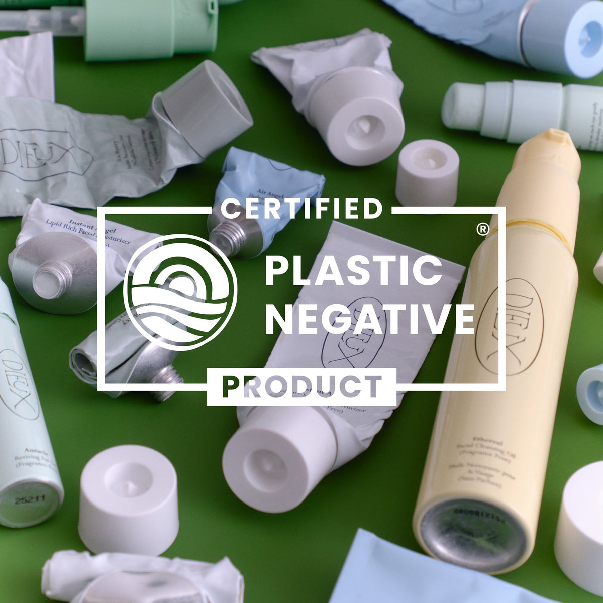 Certified plastic negative
