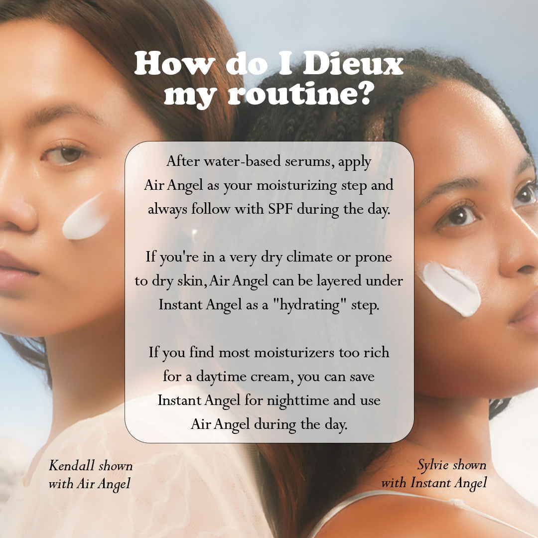 Dieux The Moisture Wardrobe Duo skincare bundle