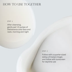 Dieux Baptism Gentle Gel Cleanser Fragrance-Free shown on skin