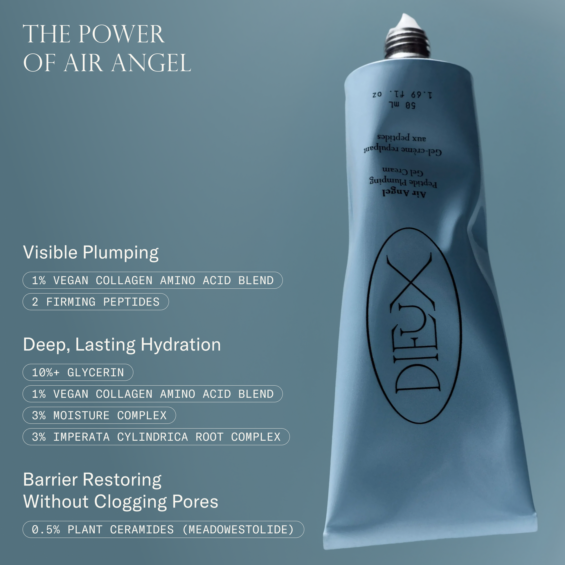 Dieux The Repair & Plump Duo skincare bundle
