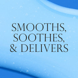 Smooths, soothes, and delivers Deliverance texture graphic