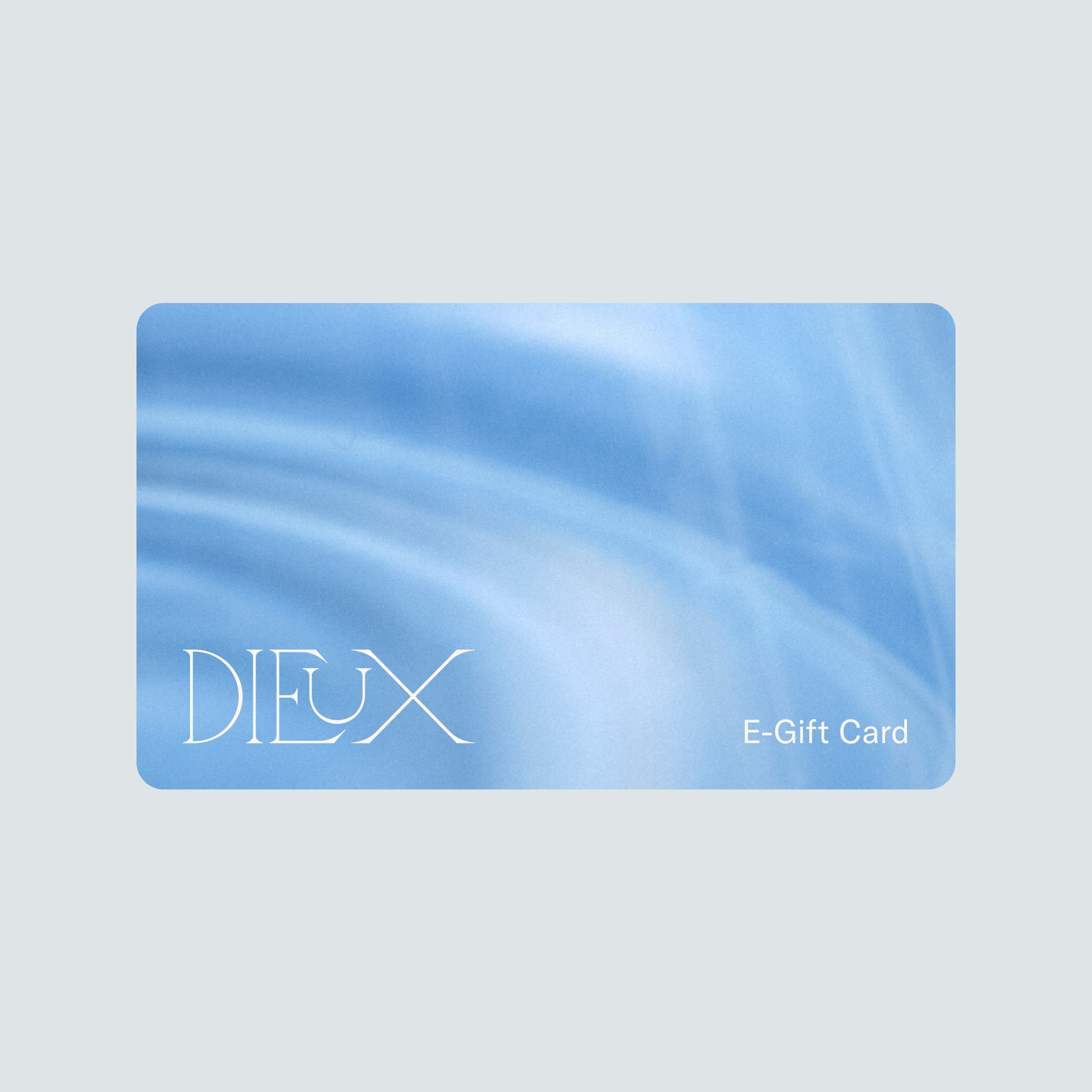 Dieux E-Gift Card digital gift card graphic