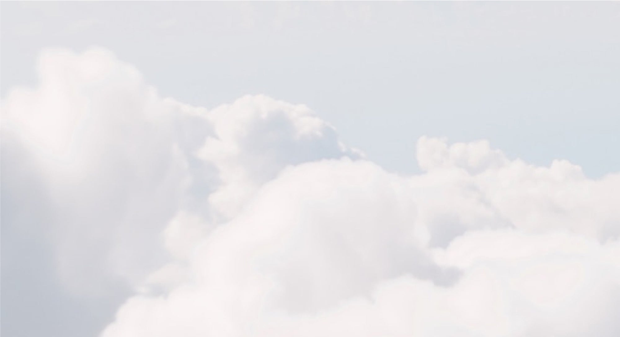 Clouds in a blue sky