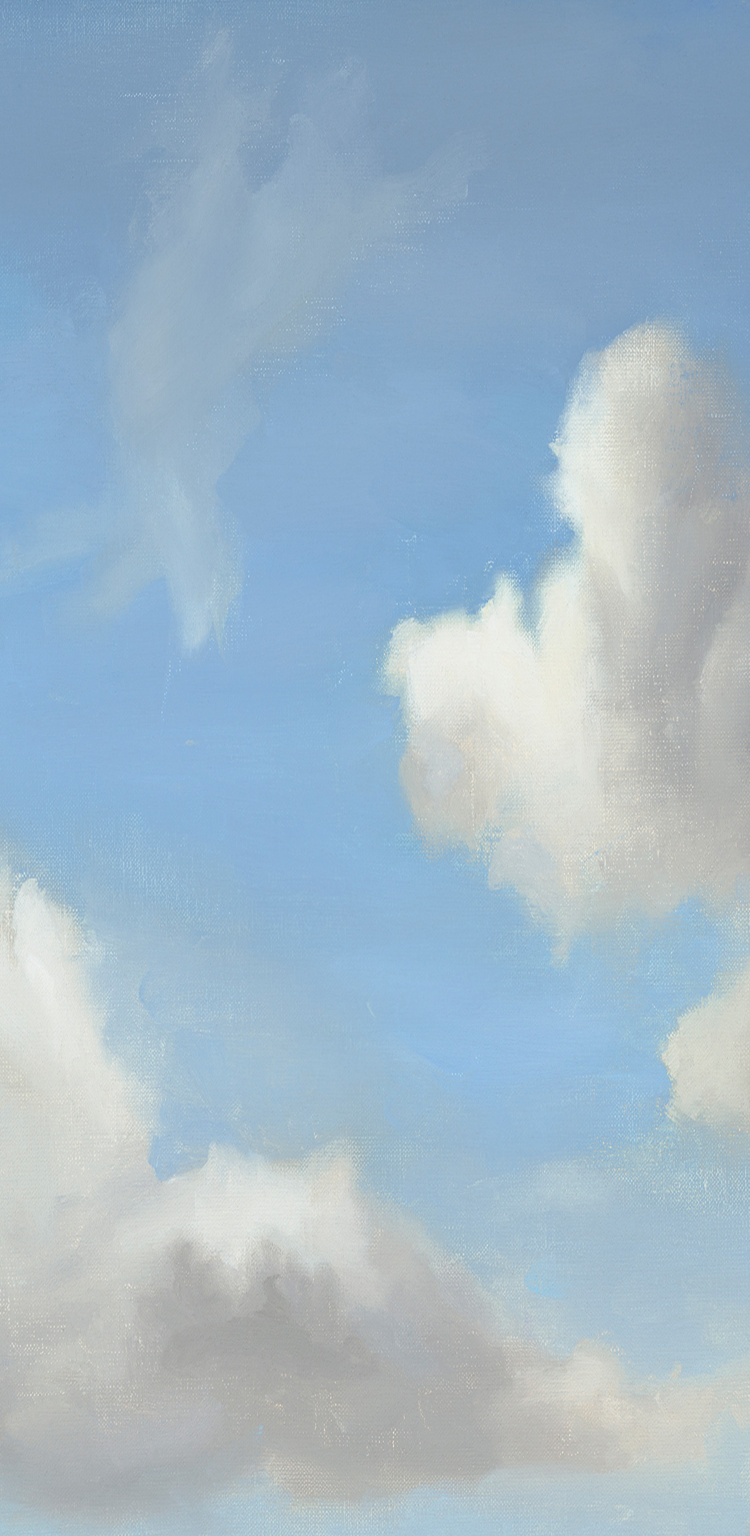 Clouds in a blue sky
