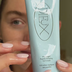 Video explaining what is in Dieux's Air Angel Peptide Plumping Gel Cream that makes your skin so plump